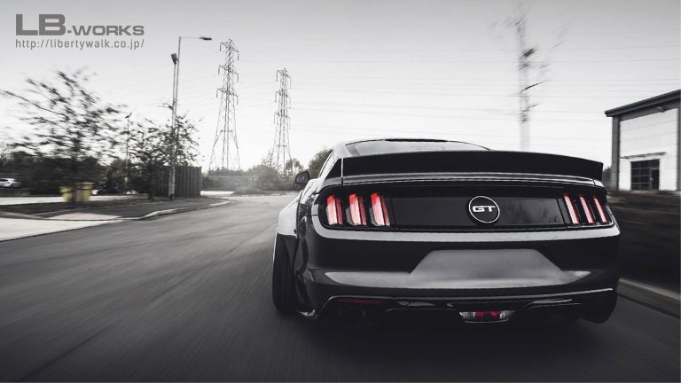 Lbworks S Ford Mustang Ducktail Spoiler Wing Liberty Walk