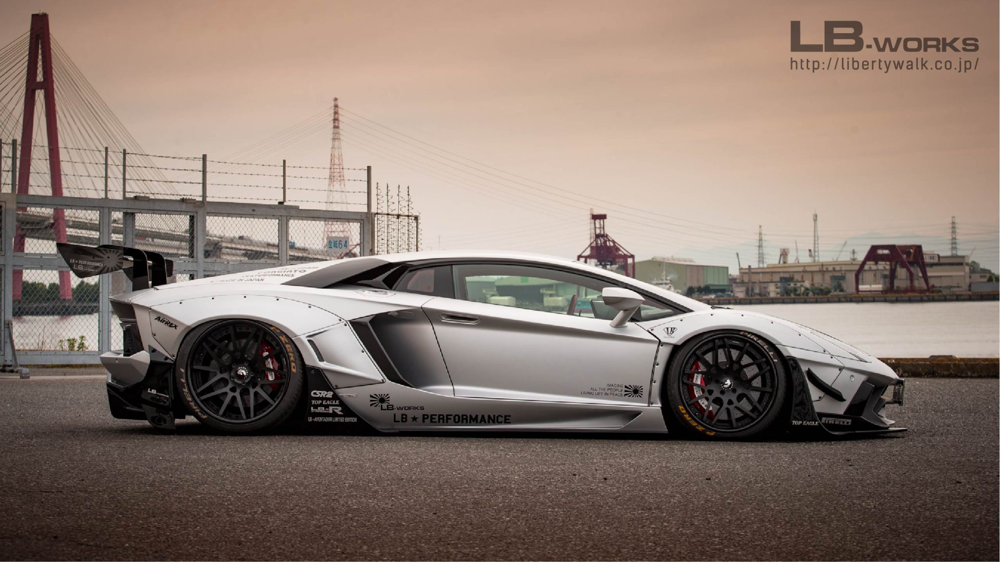 LBWORKS Lamborghini Aventador Limited Edition Body Kit Liberty Walk