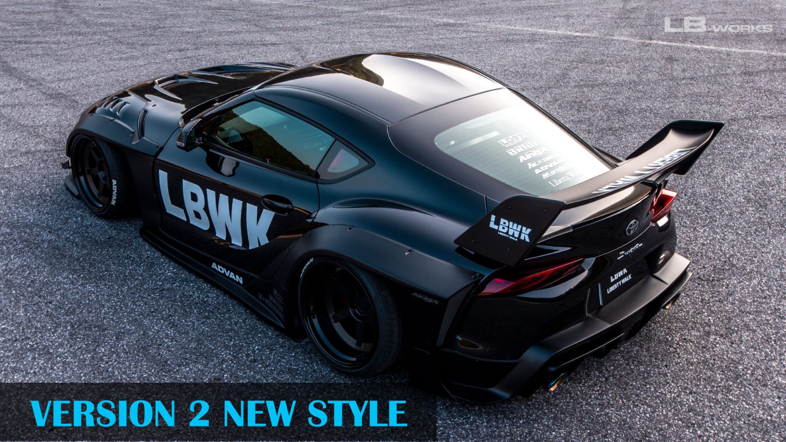 Lbworks Toyota Supra A Complete Body Kit Liberty Walk