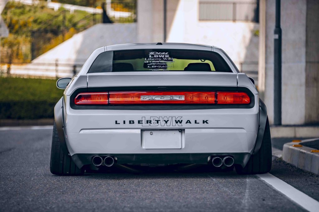 Lbworks Dodge Challenger Ducktail Spoiler Liberty Walk