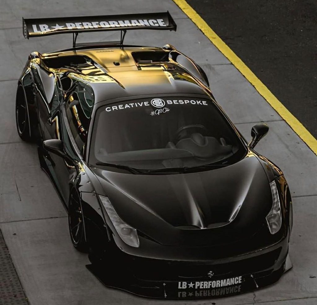 LBSilhouette Works Ferrari 458 GT Full Body Kit 2010 2015 Liberty Walk