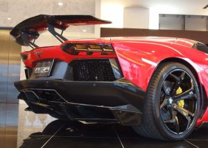 LB★performance Lamborghini Aventador Rear Diffuser Ver. 1 (LP 700-4)