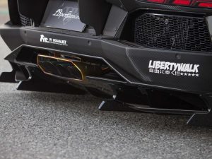 LB★performance Lamborghini Aventador Rear Diffuser Ver. 2 (LP 700-4)