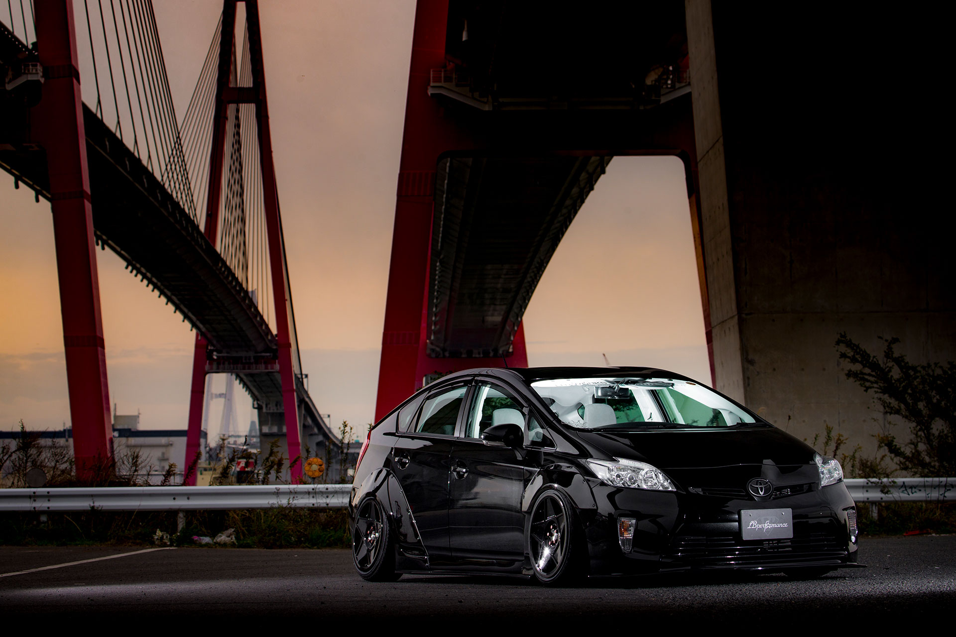 Liberty Walk Body Kit for the Toyota Prius XW30