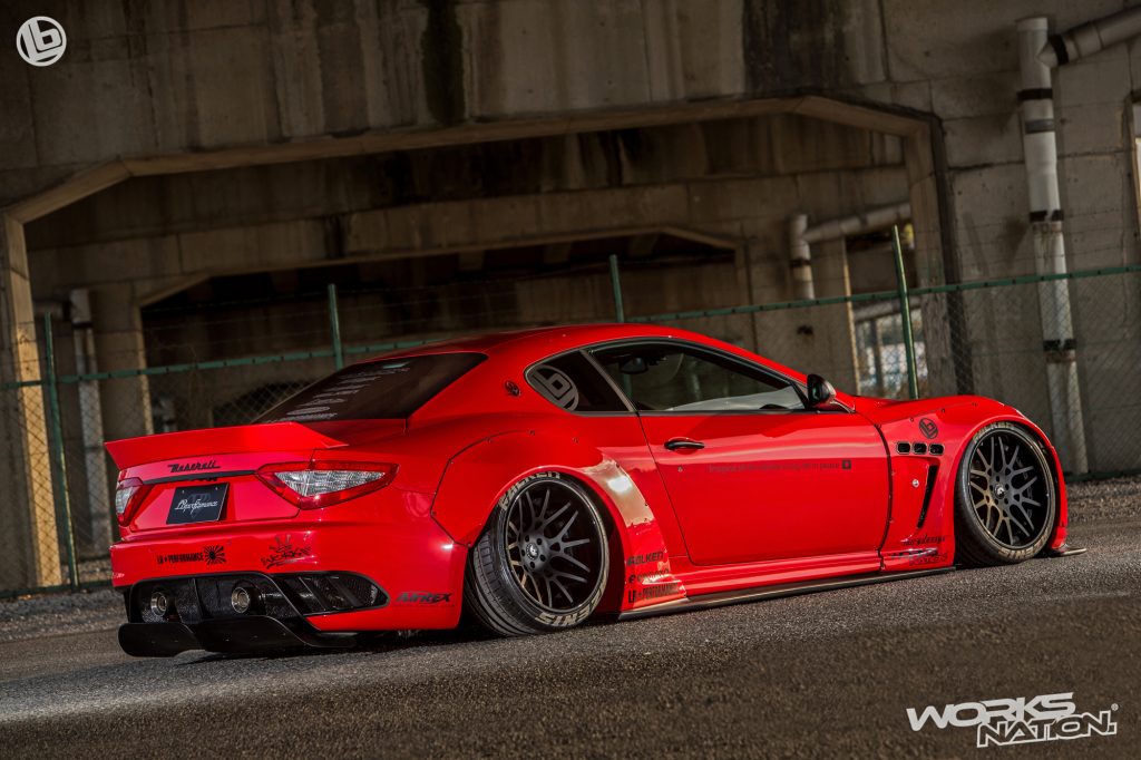 Liberty Walk Maserati GranTurismo MC Stradale Body Kit