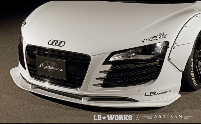 LB★Works Audi R8 WideBody Kit by Liberty Walk