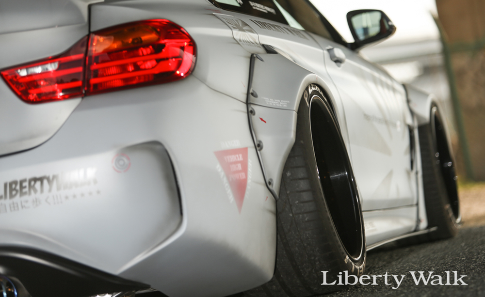 Evasive Motorsports: Liberty Walk Full Body Kit - BMW F32 4-Series