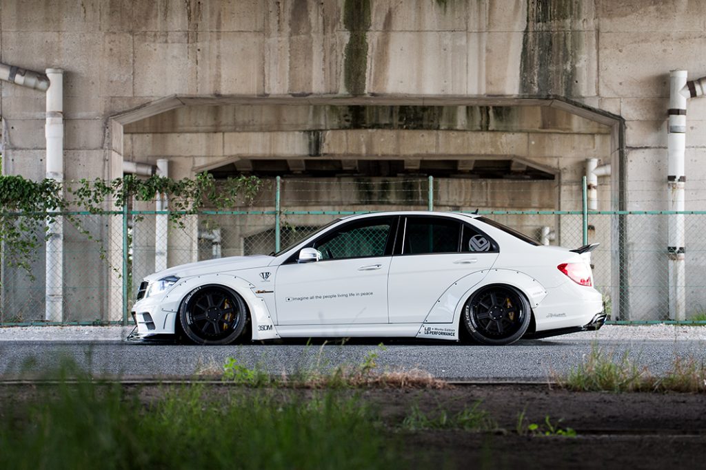 LB★Works Mercedes-Benz C63 Sedan Complete Body Kit | Liberty Walk