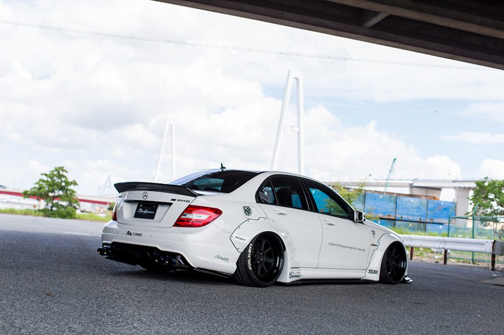 LB★Works Mercedes-Benz C63 Sedan Complete Body Kit | Liberty Walk