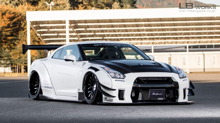 LB★Works Nissan GT-R R35 Type 2 LB Bonnet Hood | Liberty Walk