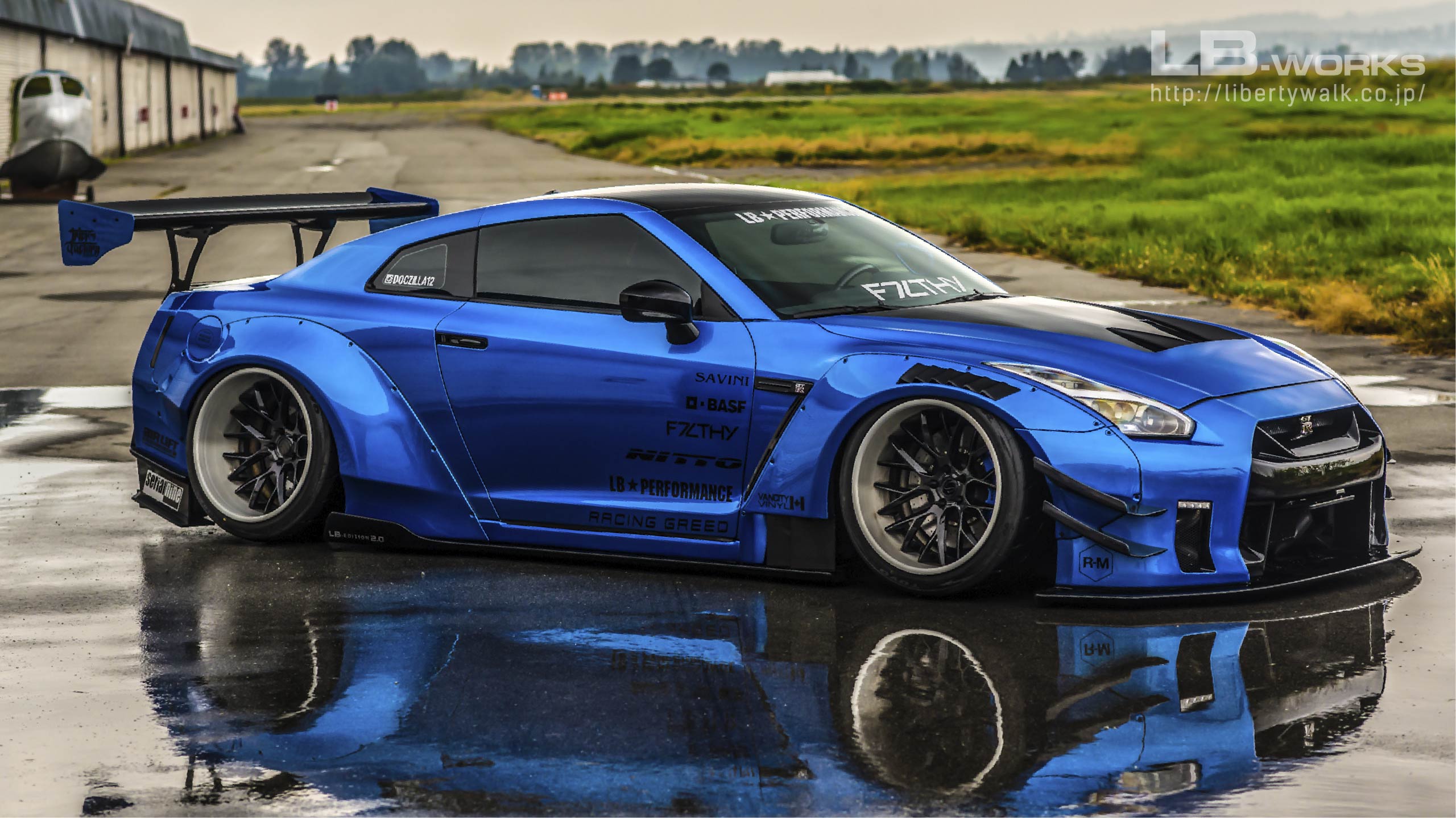 LB☆WORKS Nissan GT-R R35 Type 2 Body Kit | Liberty Walk