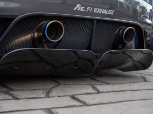 LB WORKS Liberty Walk Maserati GranTurismo Rear Diffuser
