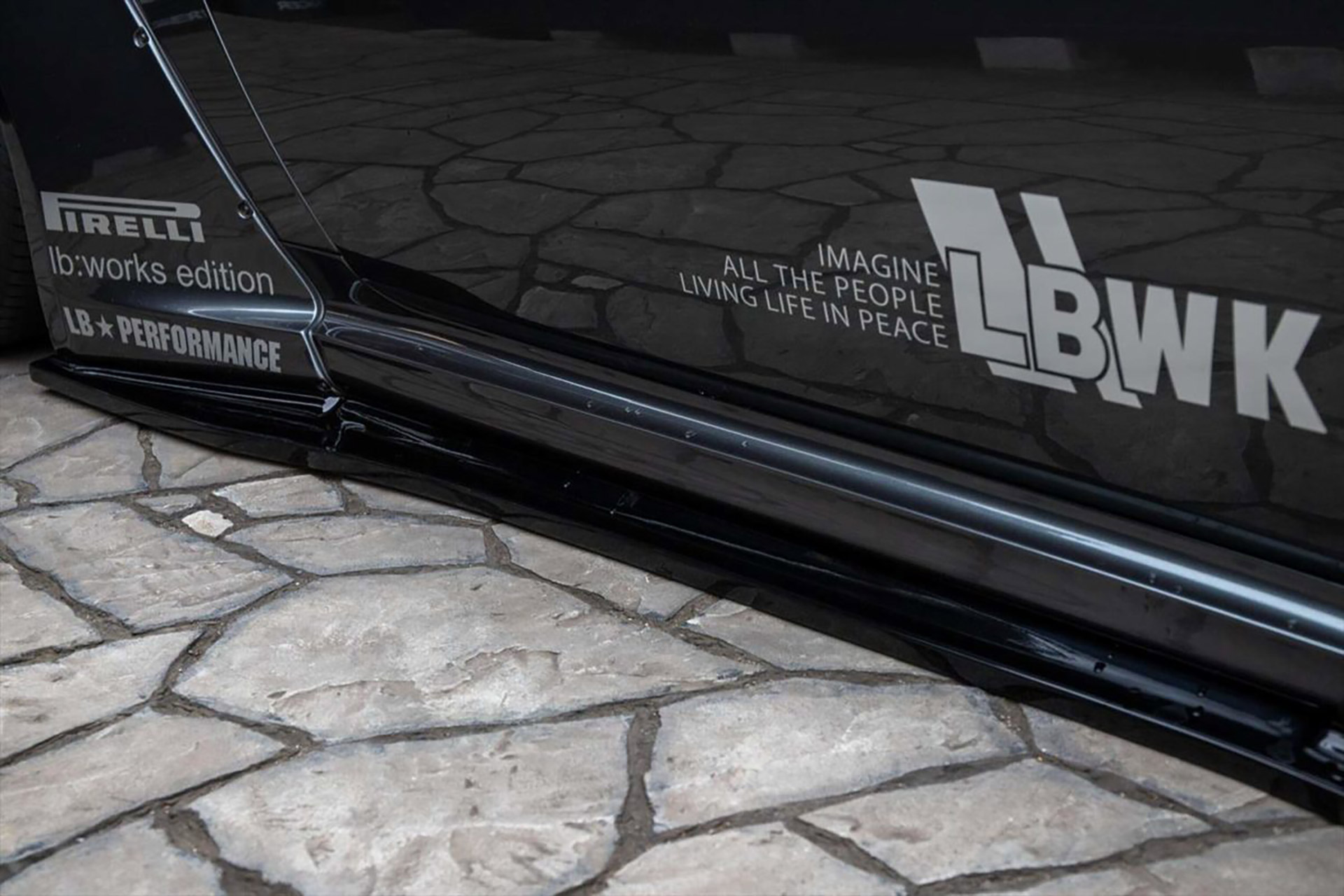LB WORKS Liberty Walk Maserati GranTurismo Side Diffusers