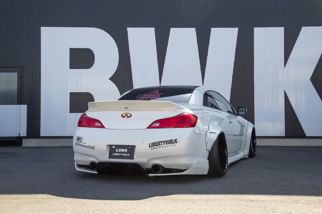 LB★Nation Works Infiniti G37 Spoiler Ducktail Wing