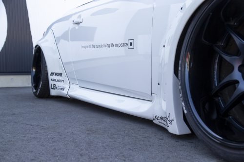 LB★Nation Works Infiniti G37 Side Skirts