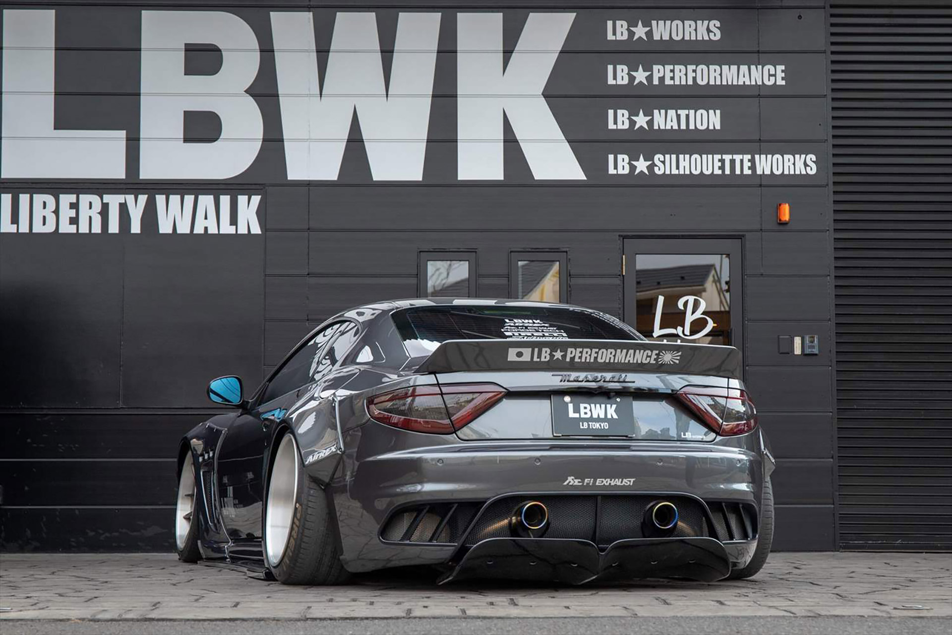 Liberty Walk - LB★Works Maserati GranTurismo MC Stradale Rear Wing