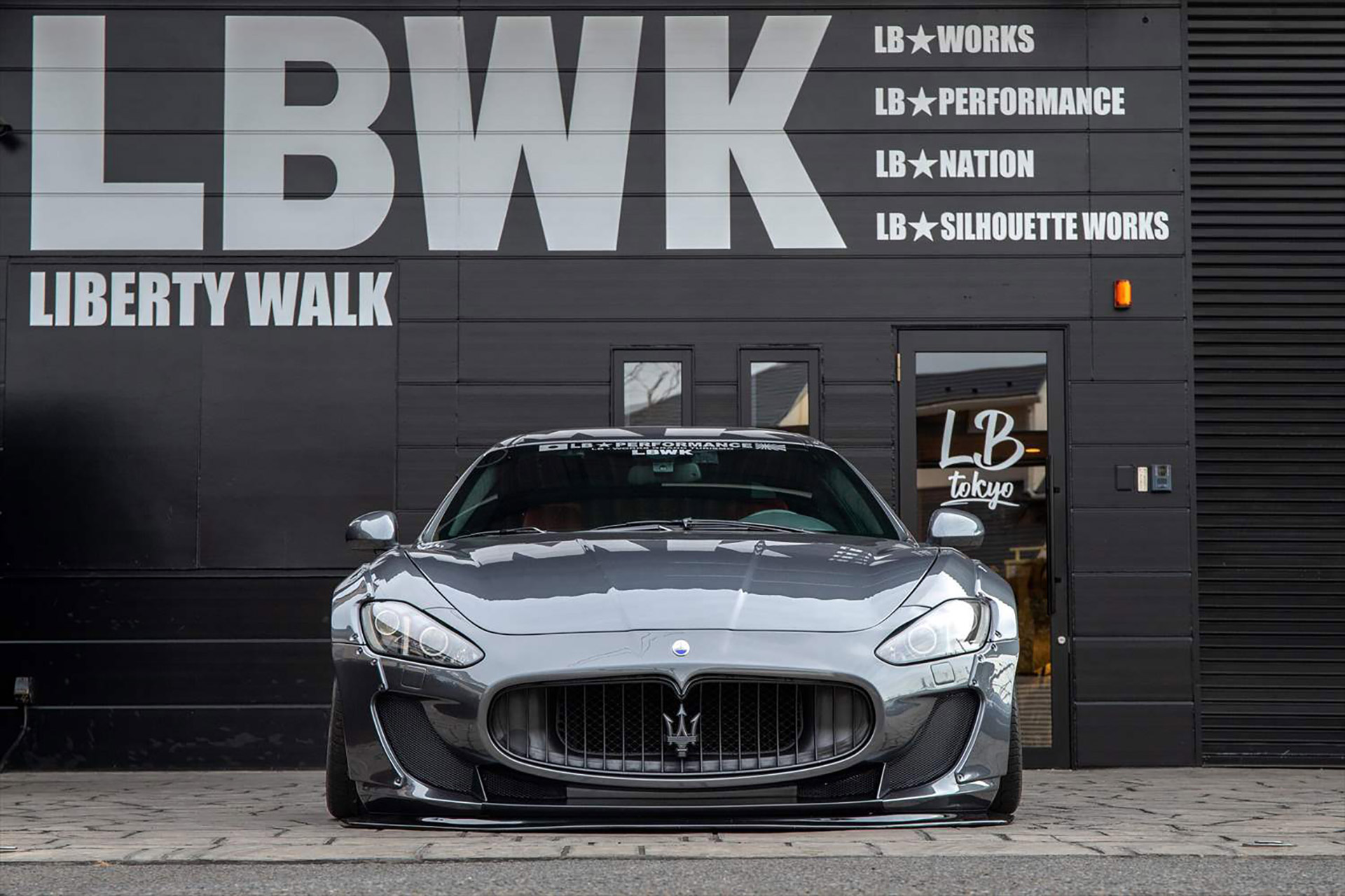 Liberty Walk - LB★Works Maserati GranTurismo MC Stradale Front Diffuser