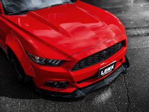WORKS Liberty Walk Ford Mustang S550 Hood USA OFFICIAL