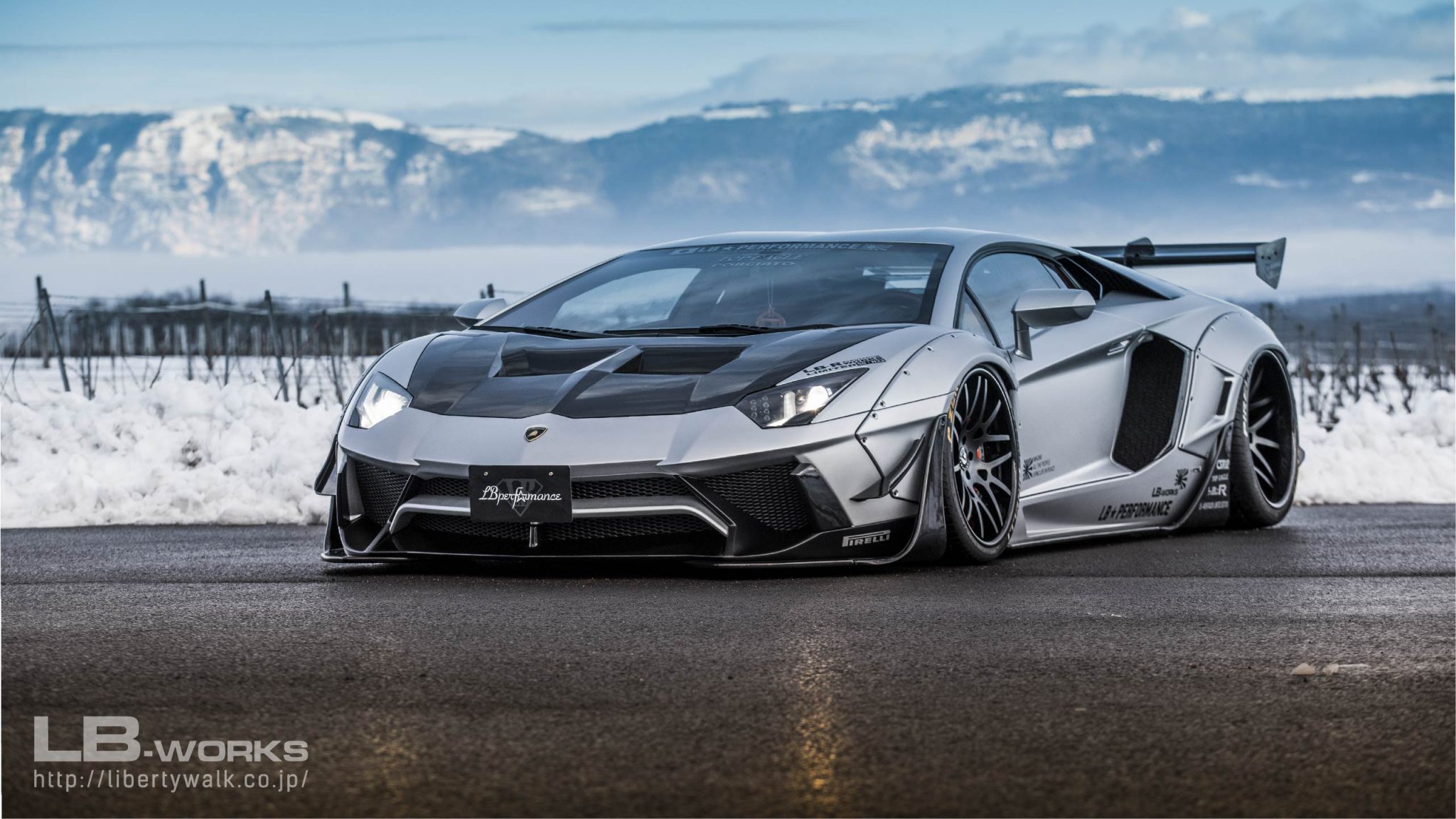 Lb★works Lamborghini Aventador Limited Edition Body Kit Liberty Walk