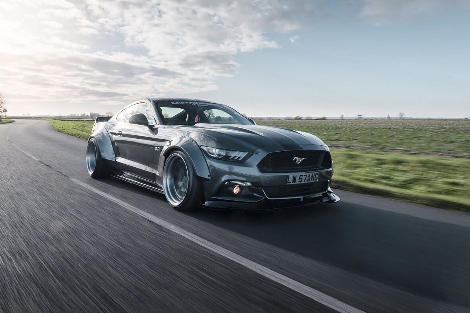 Liberty Walk Ford Mustang Wide Body Kit - S550 2015+