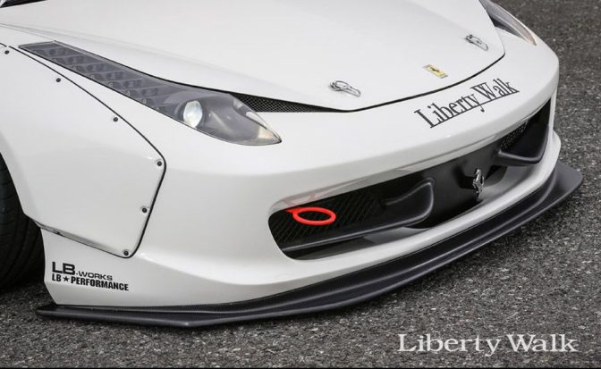 LB★Works Ferrari 458 Lip Spoiler Body Kit (2010-2015)