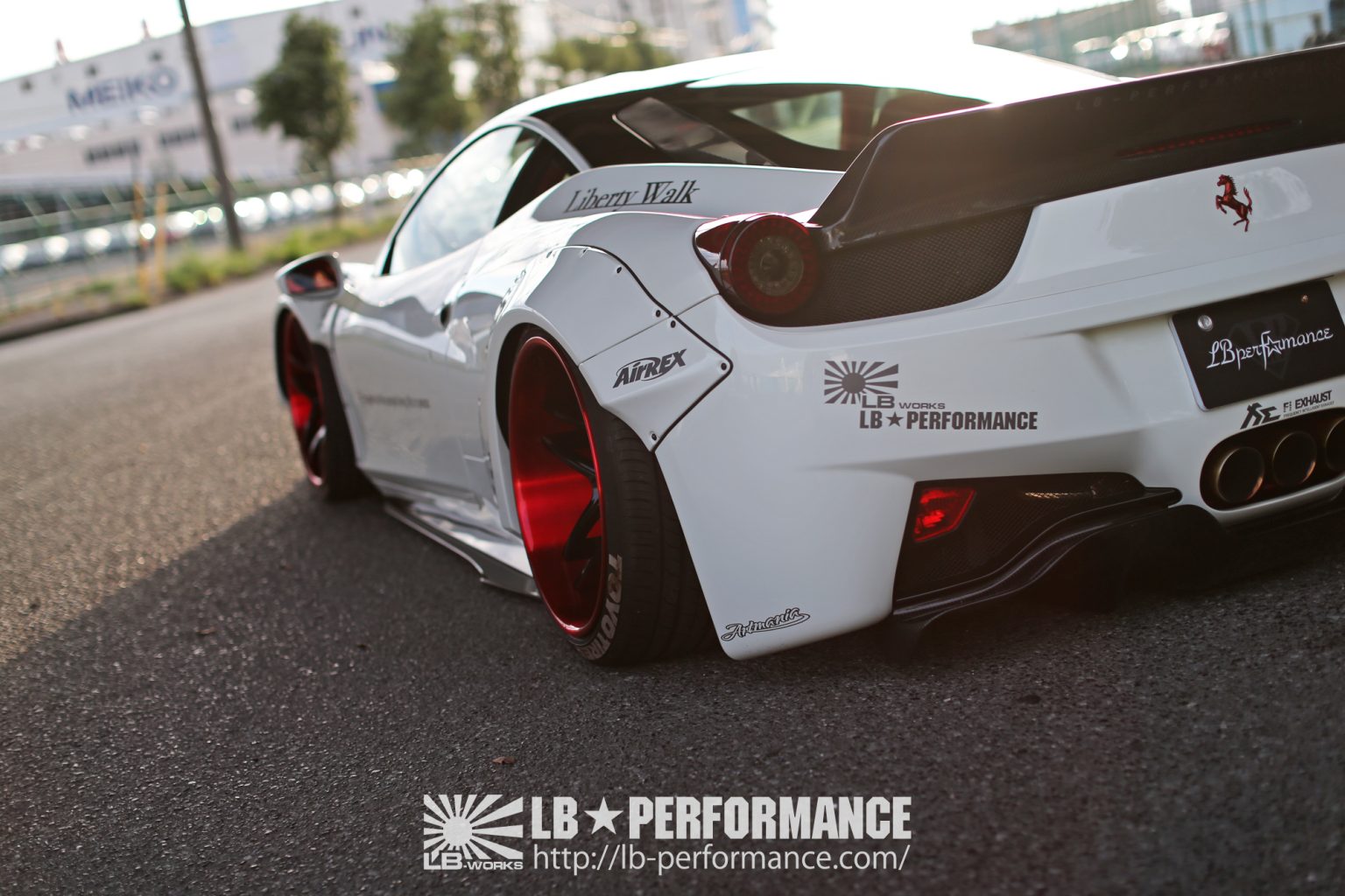 ferrari 458 liberty walk rc body