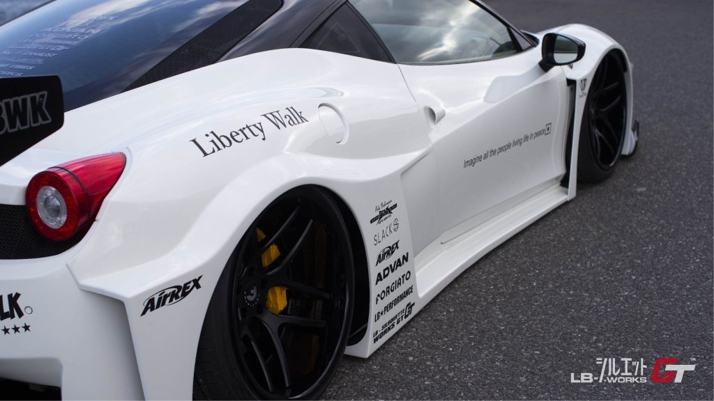 LB★Silhouette Works Ferrari 458 GT Full Body Kit (2010-2015)