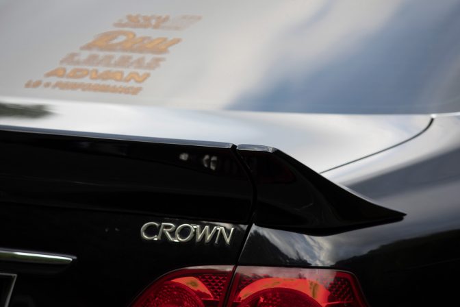 Liberty Walk K-BREAK Toyota Crown Rear Spoiler