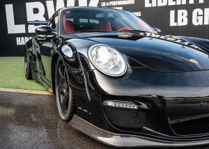 Liberty Walk Porsche Front Bumper Carbon Lip