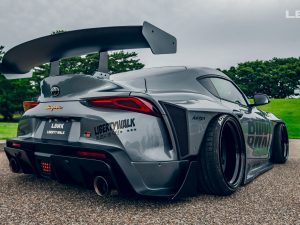 LIBERTY WALK CARBON FIBER TOYOTA SUPRA (A90) REAR WING