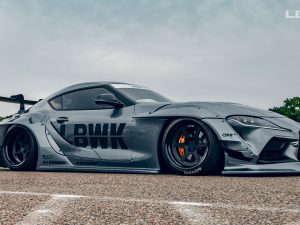LIBERTY WALK CARBON FIBER TOYOTA SUPRA (A90) REAR WING