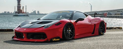 Shop LB★Silhouette Works Ferrari 458 GT Full Body Kit (2010-2015)