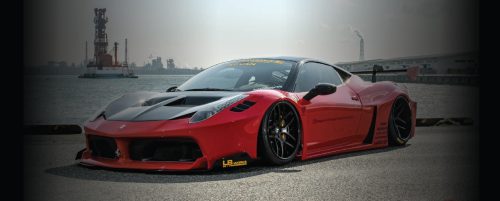 Shop LB★Silhouette Works Ferrari 458 GT Full Body Kit (2010-2015)