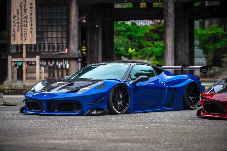 ferrari 458 liberty walk rc body