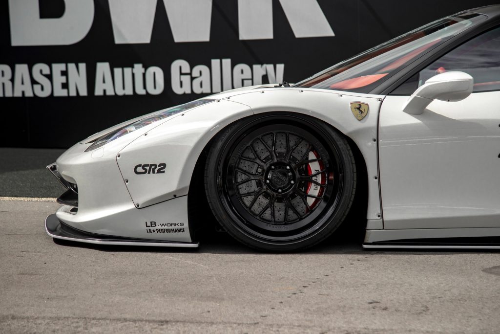 LB-WORKS Ferrari 458 Lip Spoiler Body Kit by Liberty Walk