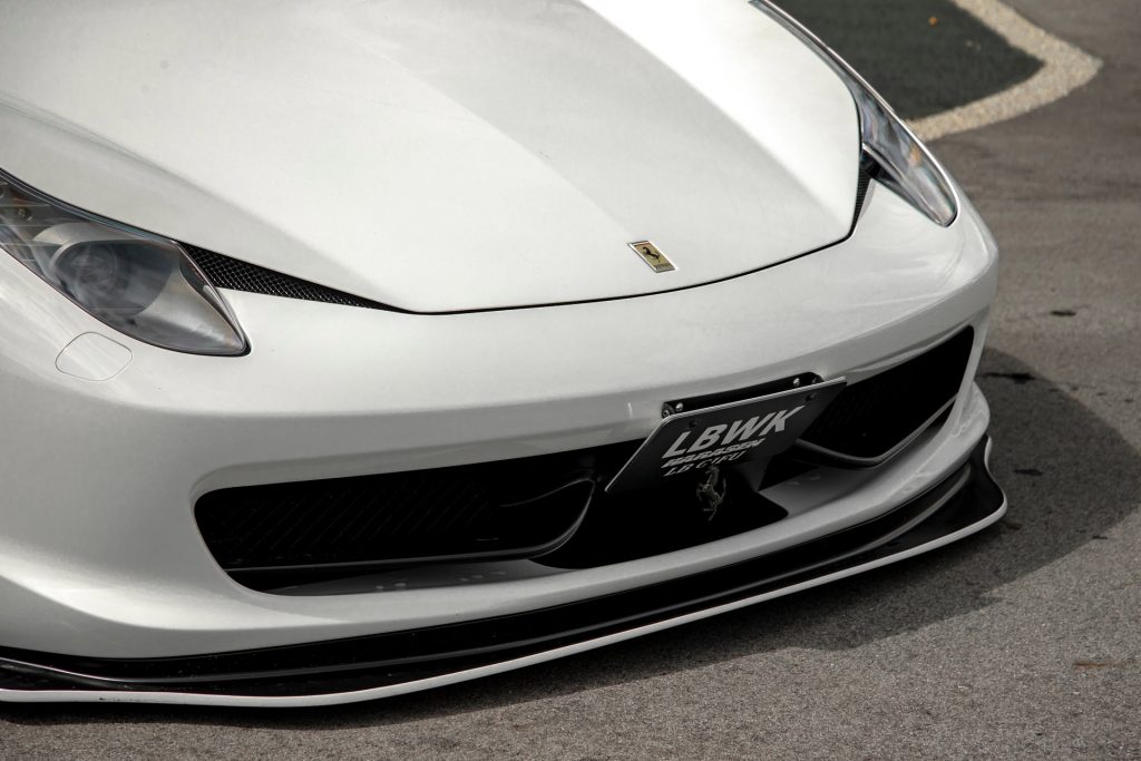 LB-WORKS Ferrari 458 Lip Spoiler Body Kit by Liberty Walk