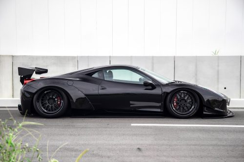 Liberty Walk Ferrari 458 wide body kit
