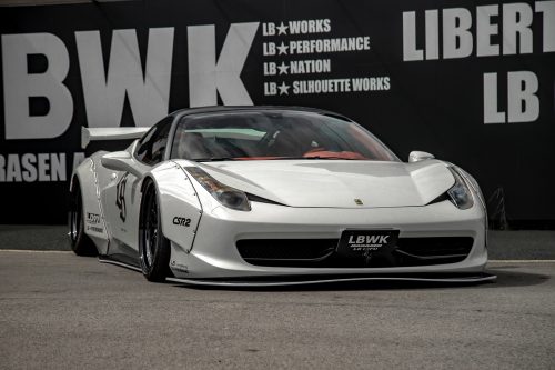 LB-WORKS Ferrari 458 Lip Spoiler Body Kit by Liberty Walk