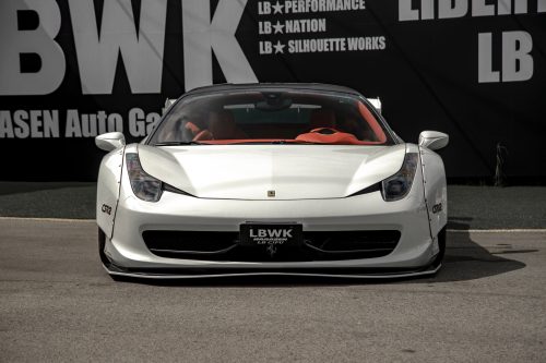 LB-WORKS Ferrari 458 Lip Spoiler Body Kit by Liberty Walk
