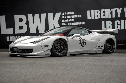 LB-WORKS Ferrari 458 Lip Spoiler Body Kit by Liberty Walk