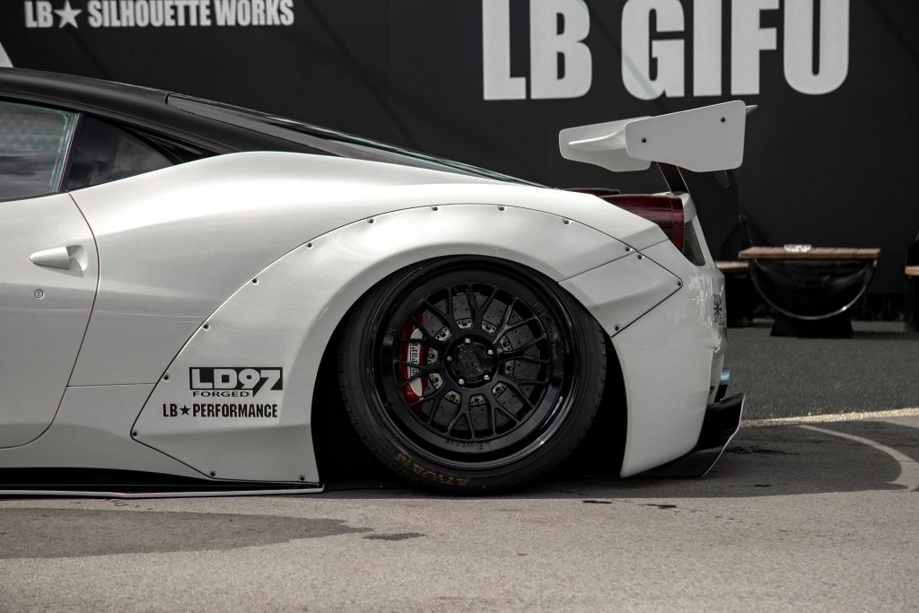 LB-WORKS Ferrari 458 Lip Spoiler Body Kit by Liberty Walk