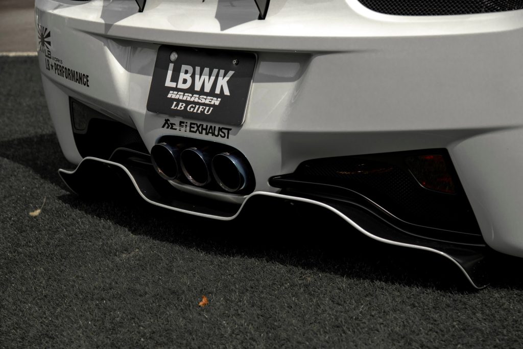 LB-WORKS Ferrari 458 Lip Spoiler Body Kit by Liberty Walk