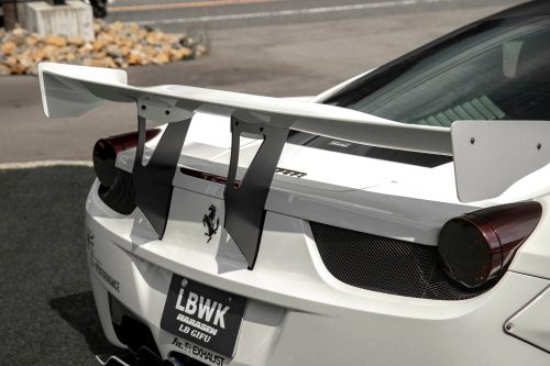 LB-WORKS Ferrari 458 Lip Spoiler Body Kit by Liberty Walk