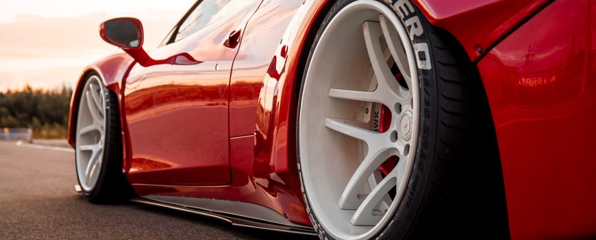 Liberty Walk Ferrari 458 wide body kit