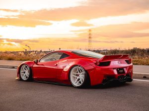 Liberty Walk Ferrari 458 wide body kit
