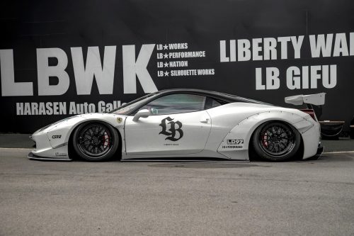 LB-WORKS Ferrari 458 Lip Spoiler Body Kit by Liberty Walk