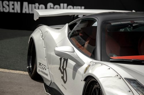 LB-WORKS Ferrari 458 Lip Spoiler Body Kit by Liberty Walk