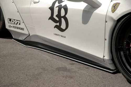 LB-WORKS Ferrari 458 Lip Spoiler Body Kit by Liberty Walk