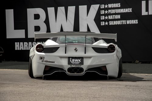 LB-WORKS Ferrari 458 Lip Spoiler Body Kit by Liberty Walk