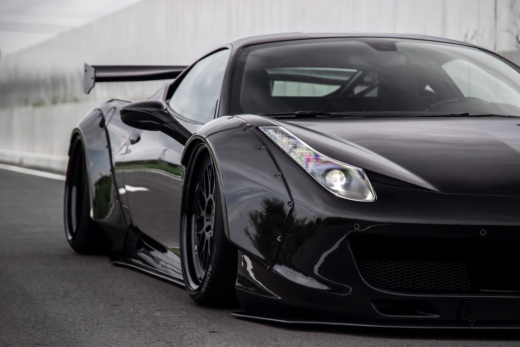 Liberty Walk Ferrari 458 wide body kit